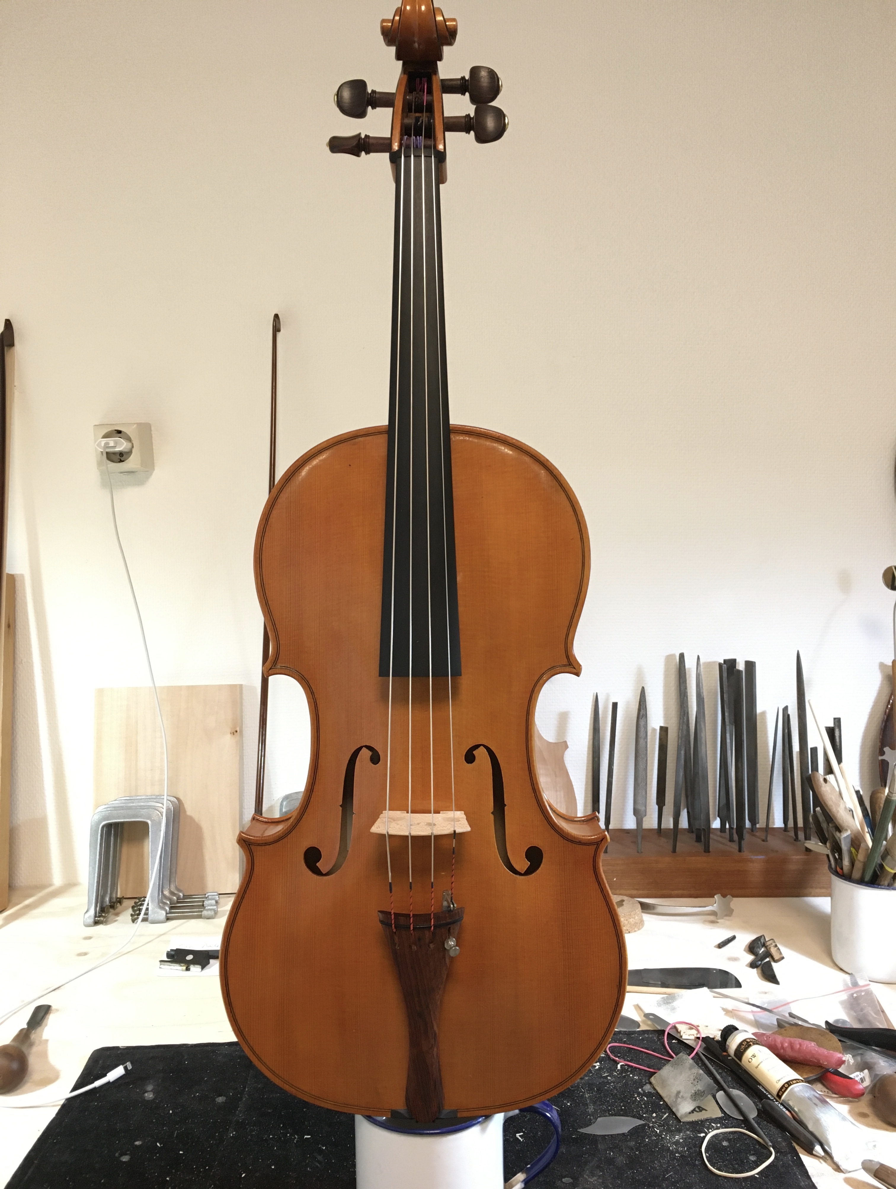 SÅLD 40,5 cm viola, Joakim Amundin, Stockholm 2019 - 3