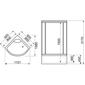 Duschy Shower Cabin Sälen 5304