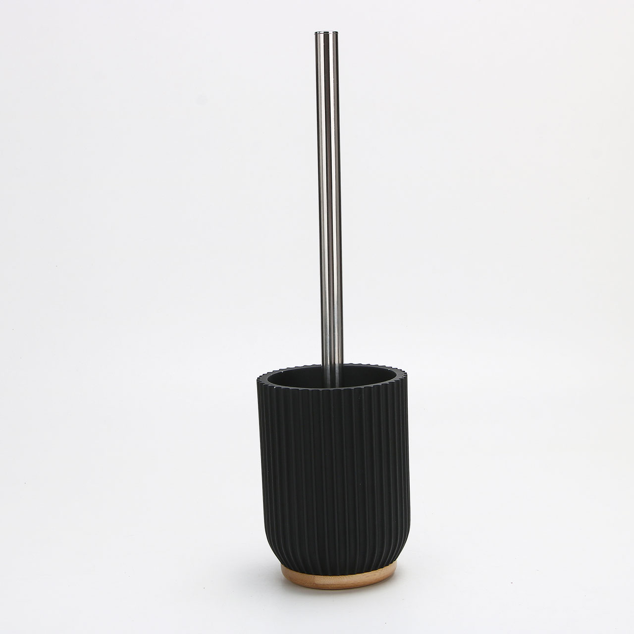 Komodo black toilet brush