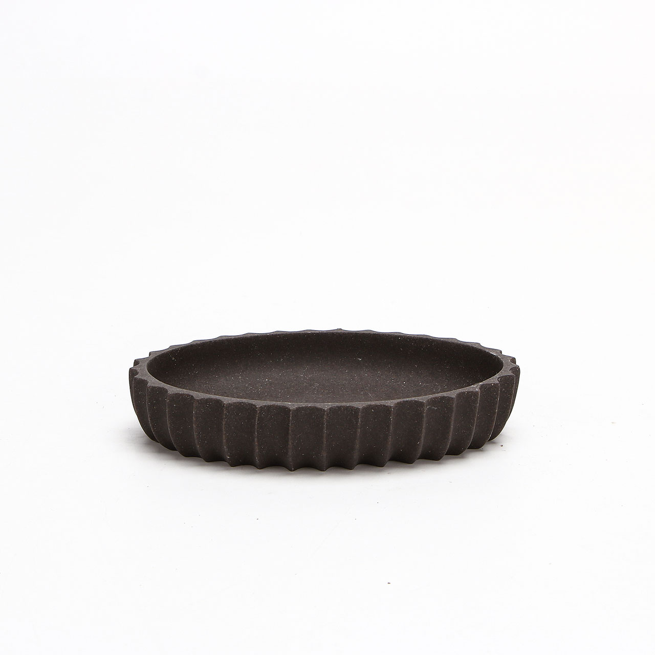 Sumatra dark brown soap dish