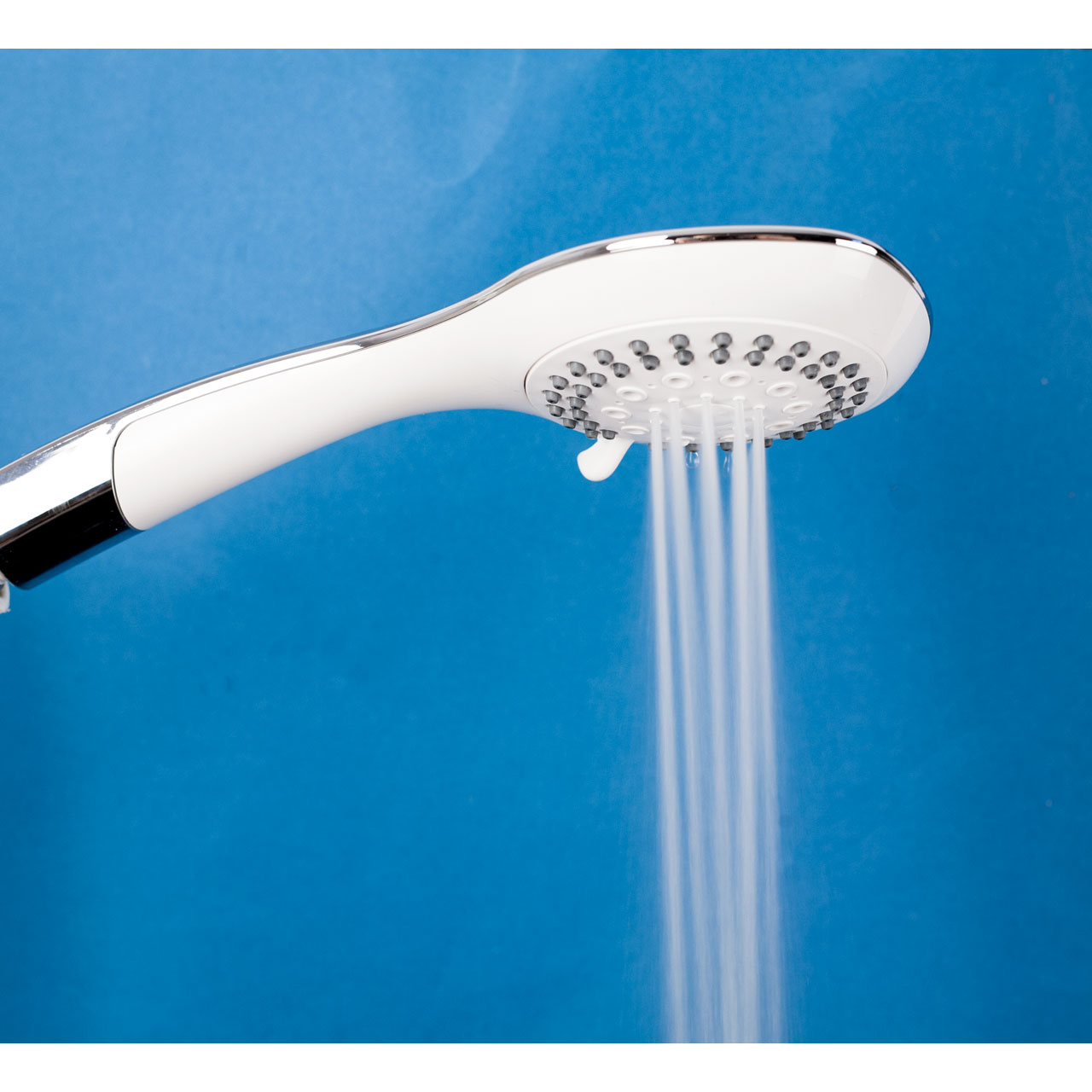 Dolphin handdusch (krom/vit) - 2