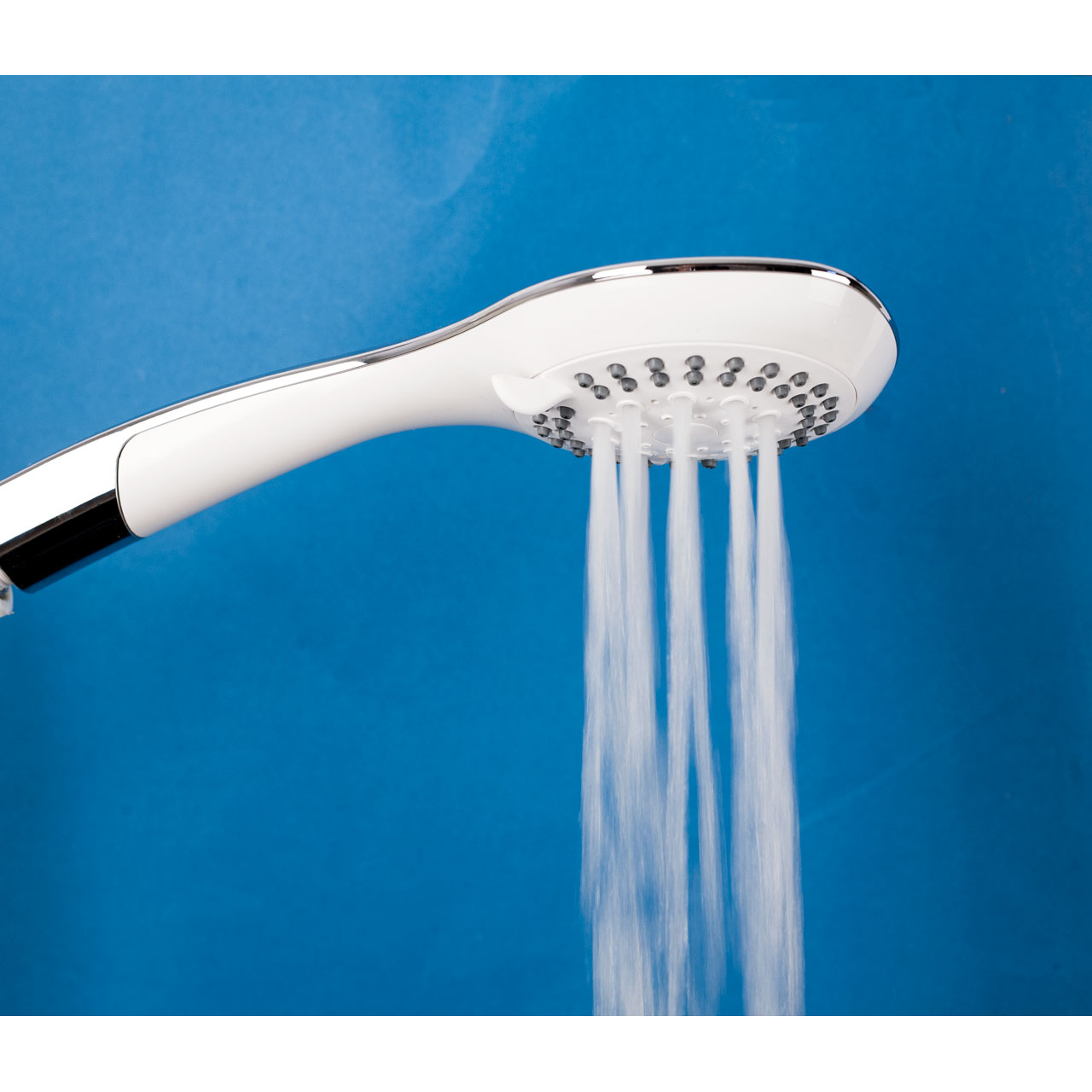 Dolphin handdusch (krom/vit) - 6