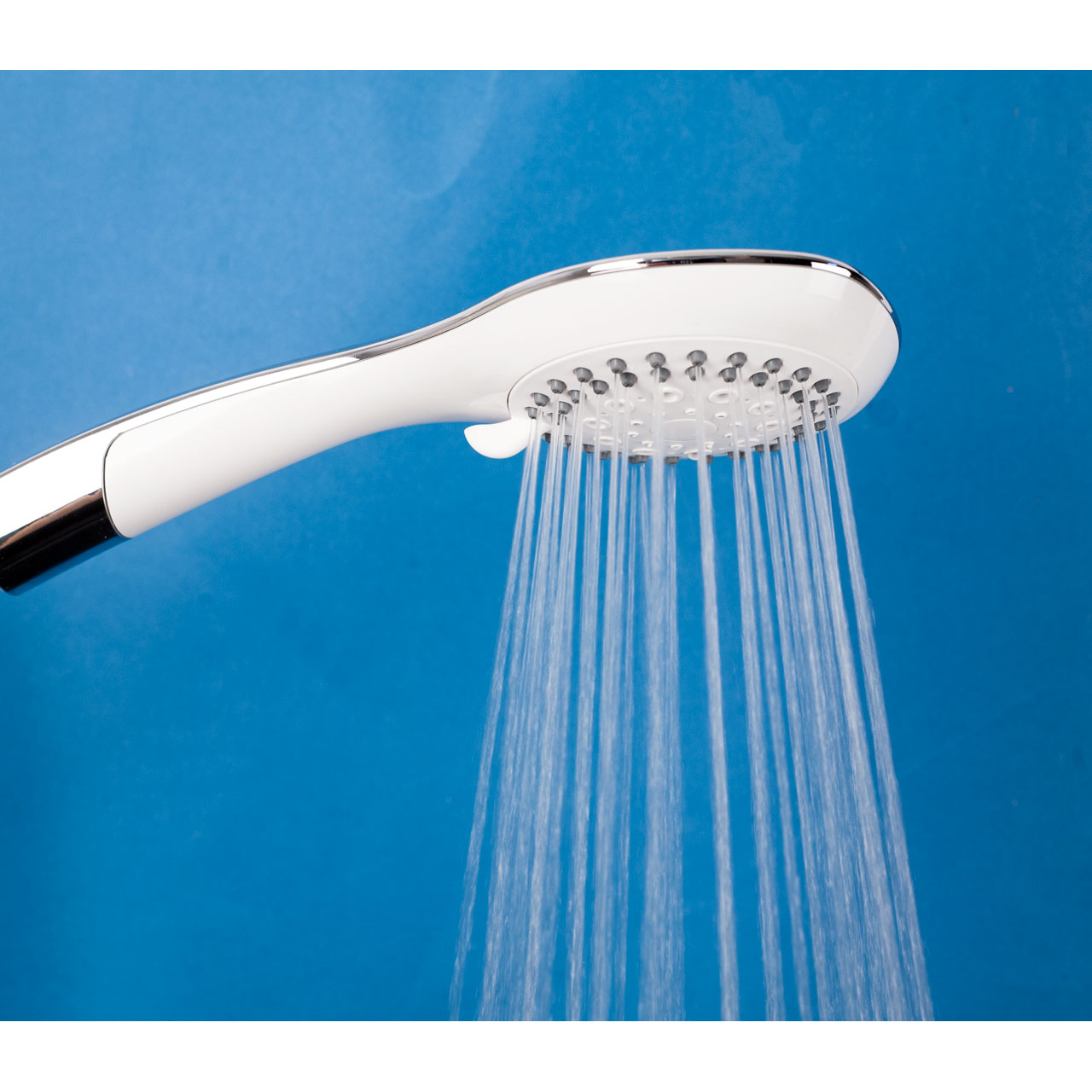 Dolphin handdusch (krom/vit) - 4