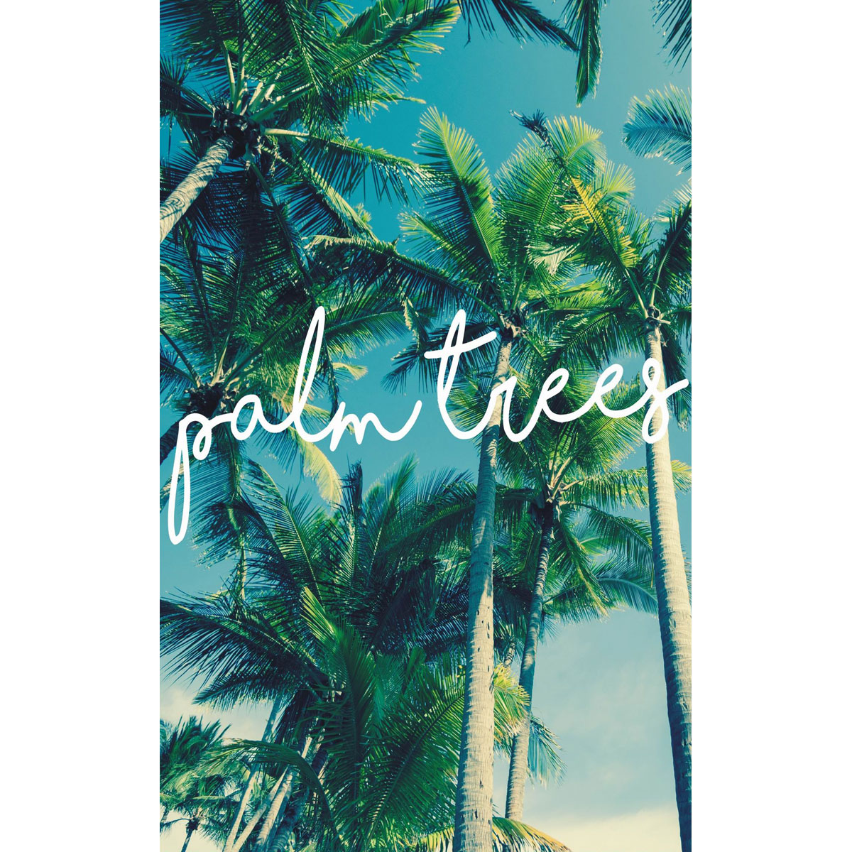 Duschy Shower curtain Palm Tree 180x180 cm