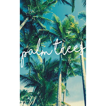 Duschy Shower curtain Palm Tree 180x180 cm