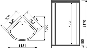 Duschy Shower Cabin Idre 5305