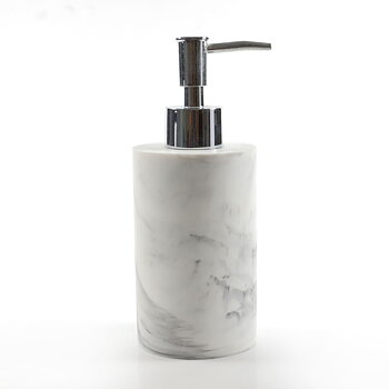 Marble White gel dispenser