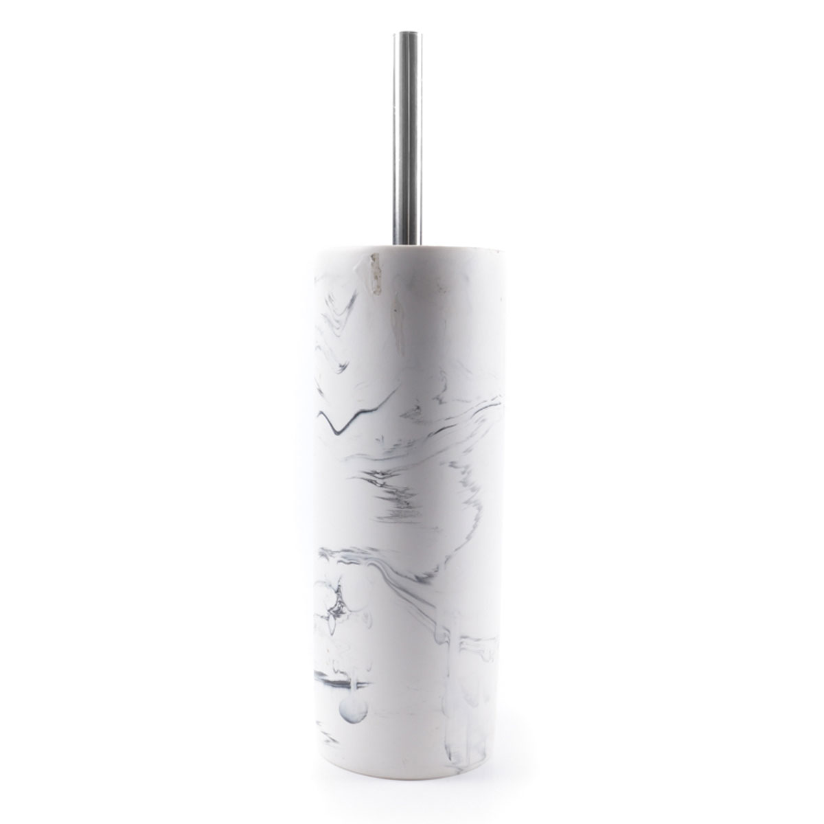 Marble White toilet brush