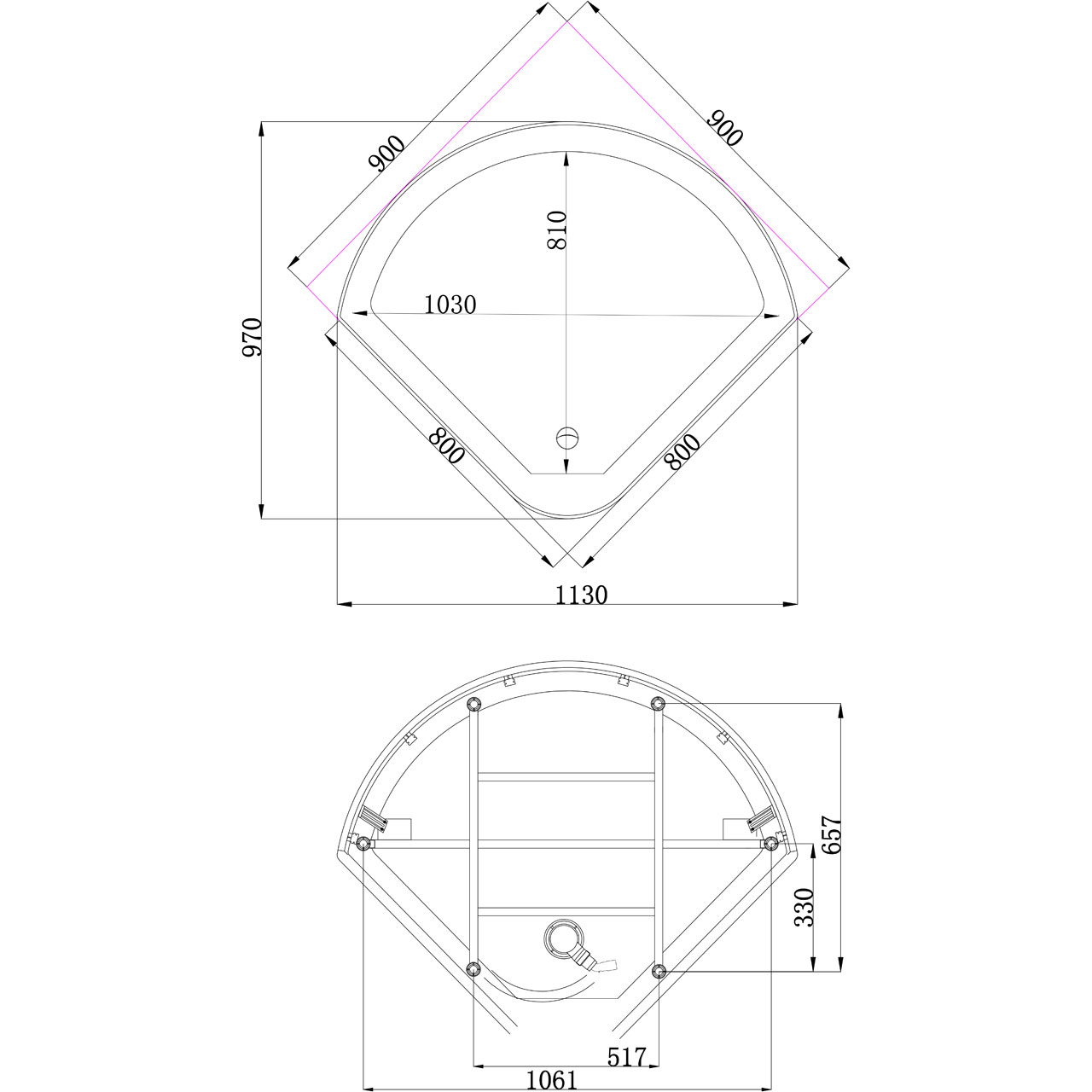 Arrow Duschkabin 6301 - 5