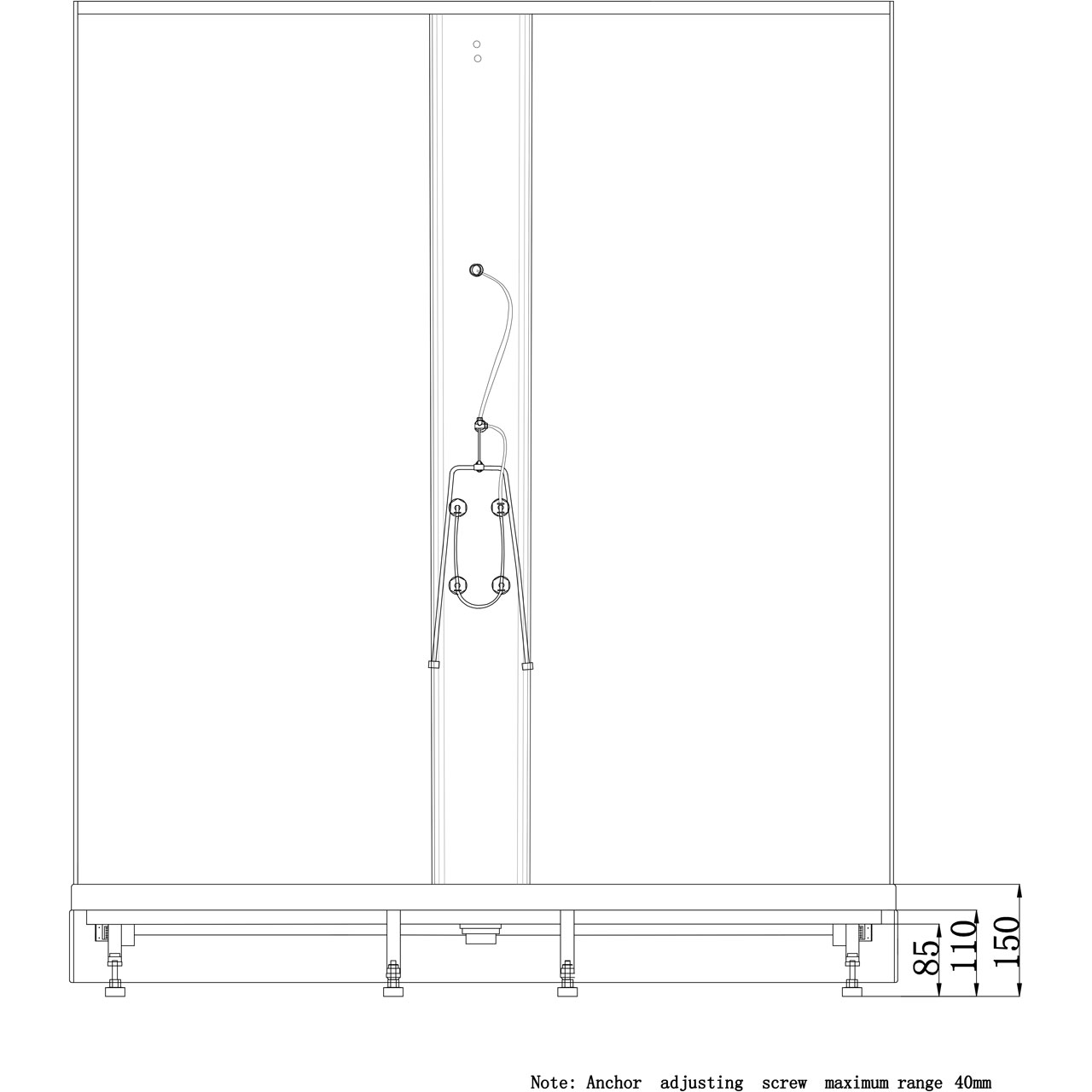 Arrow Duschkabin 6301 - 4