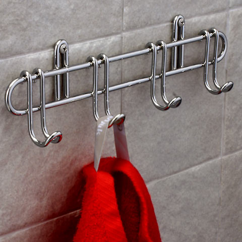 Hanger with 4 hooks (chrome) - 3