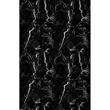 Duschy Shower curtain Marble Black