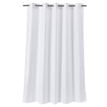 Duschy Shower curtain Hookless (vit)