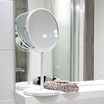 Table mirror (white)