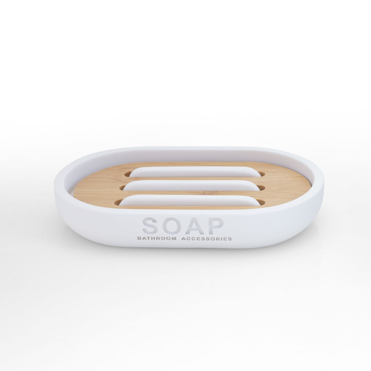 Nature white soap dish