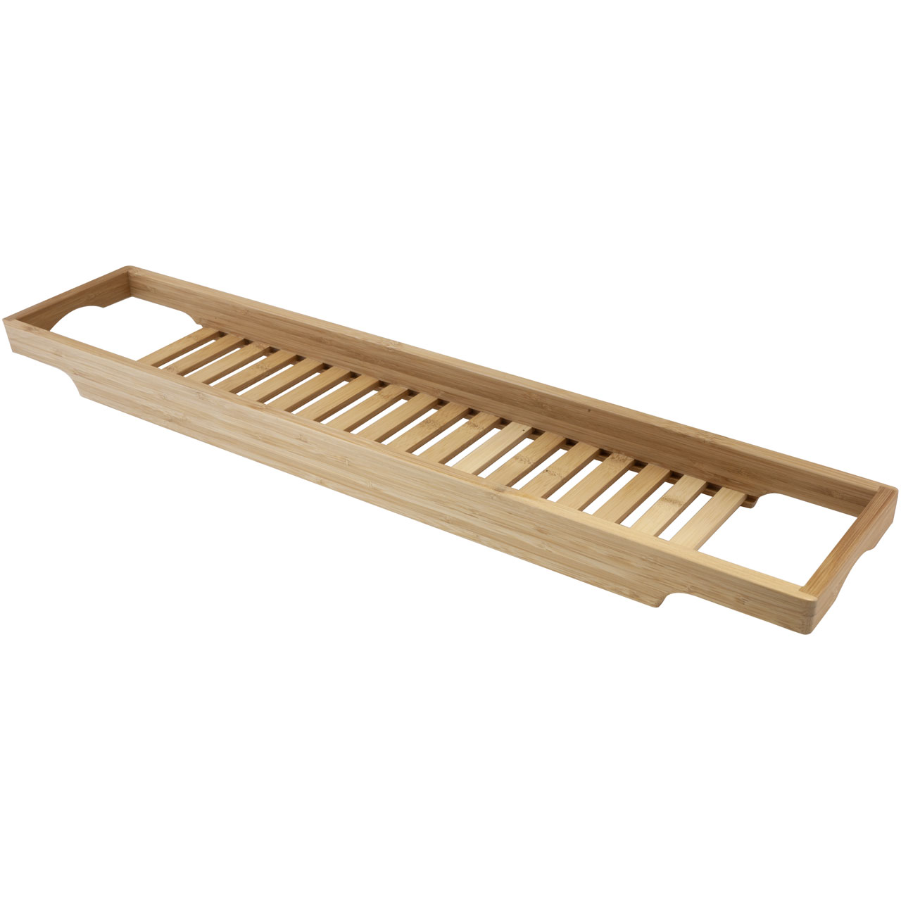 Bamboo bath tub rack
