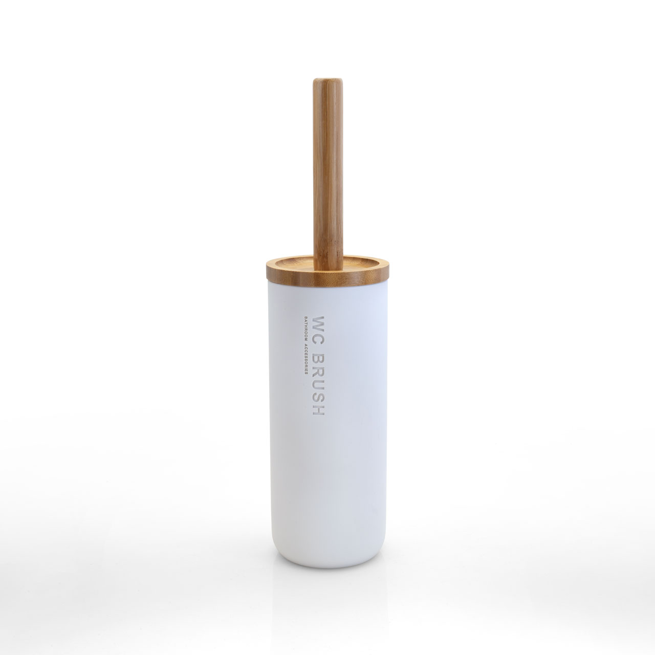Nature white toilet brush