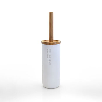 Nature white toilet brush