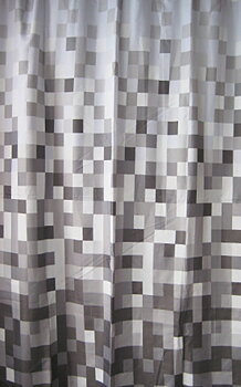 Duschy Shower curtain Pixlar gray