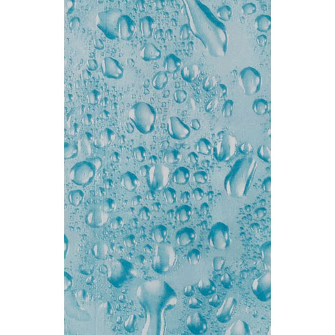 Duschy Shower curtain Water turquoise light