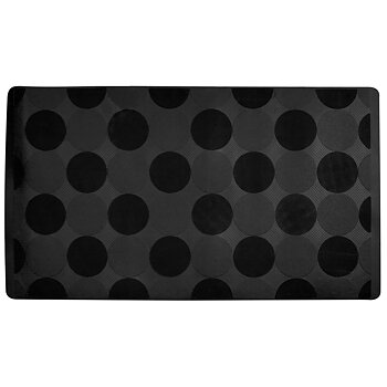 Bubbles bath tub mat (black)