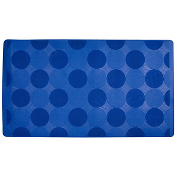 Bubbles bath tub mat (blue)