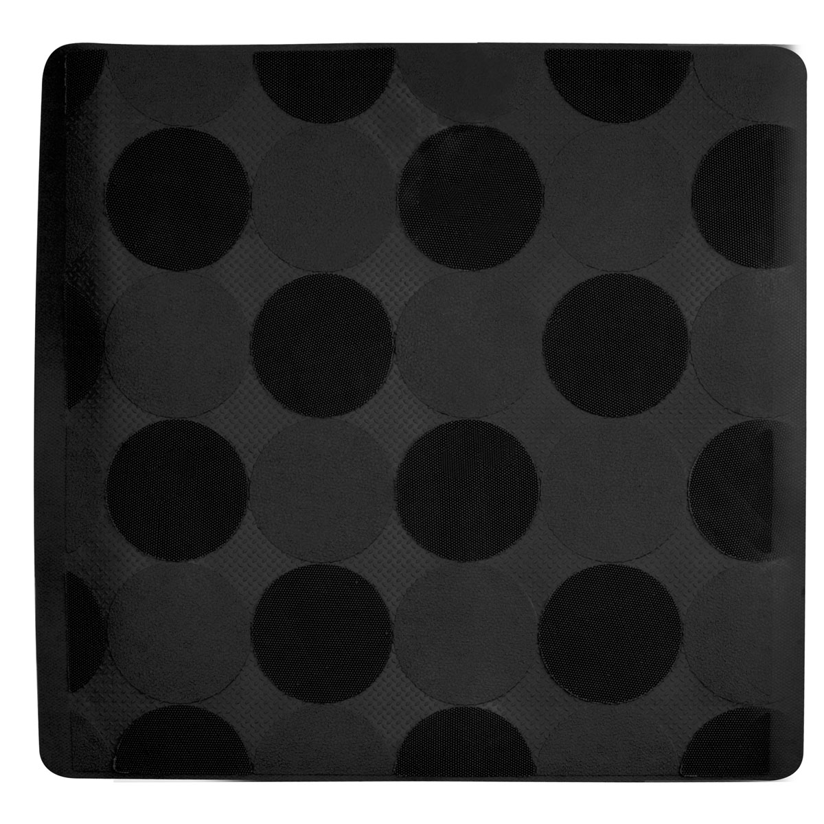 Bubbles shower mat (black)