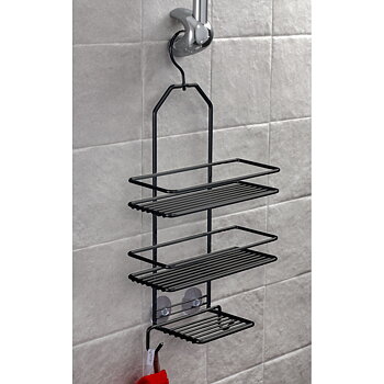 Hanging shelf 3-tier (black)