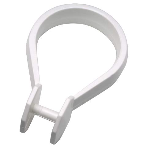 Curtain rings white