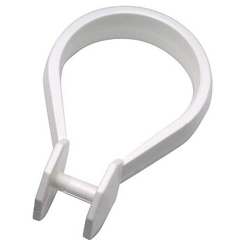 Curtain rings white