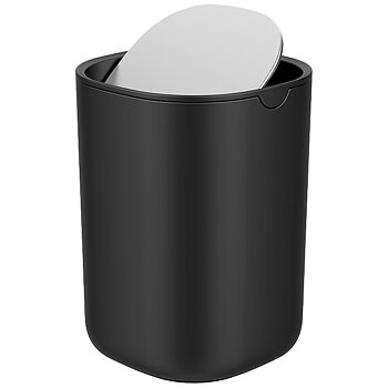 Wastepaper basket Pure Mini 1,5 liter svart