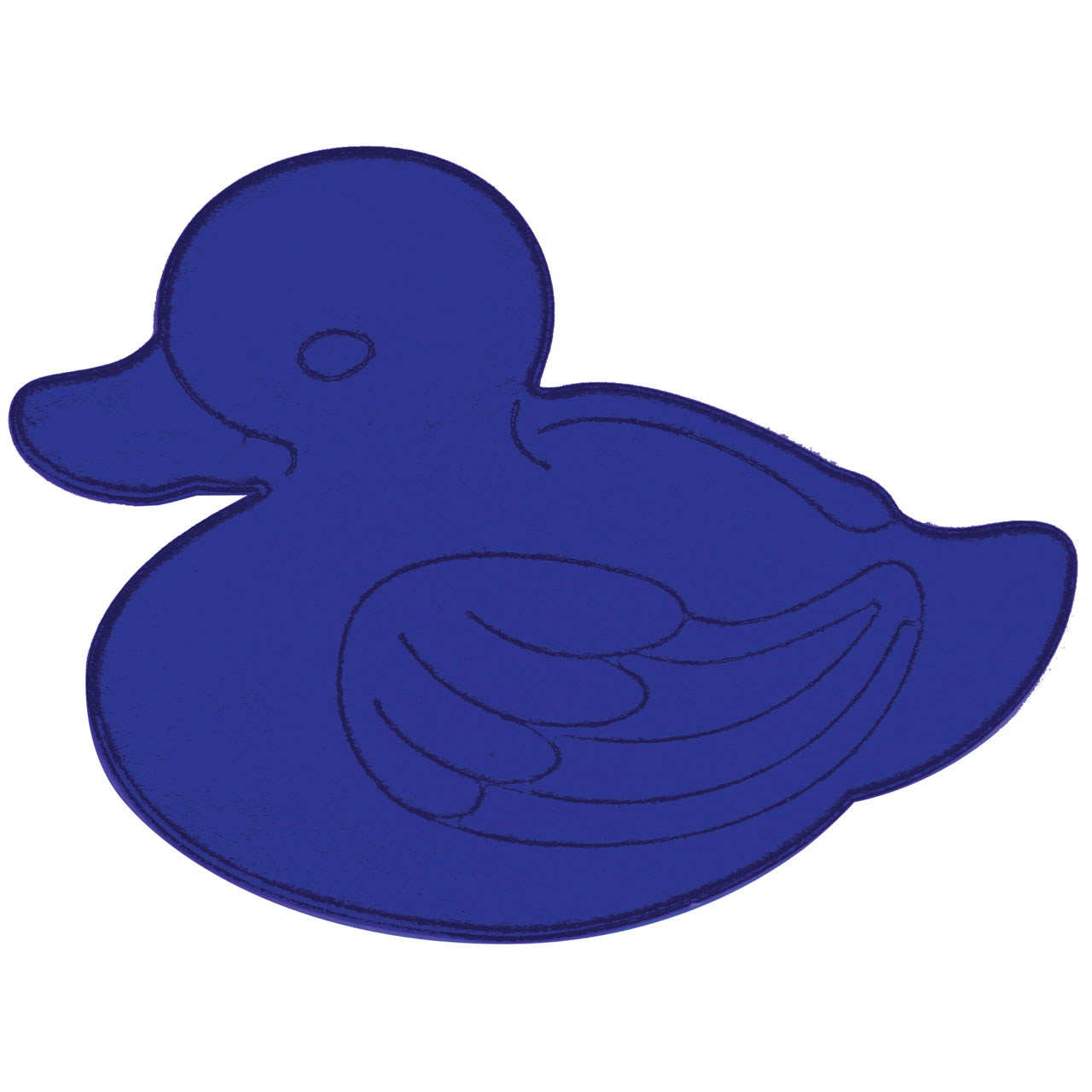 Duck anti-slip mat (blue)