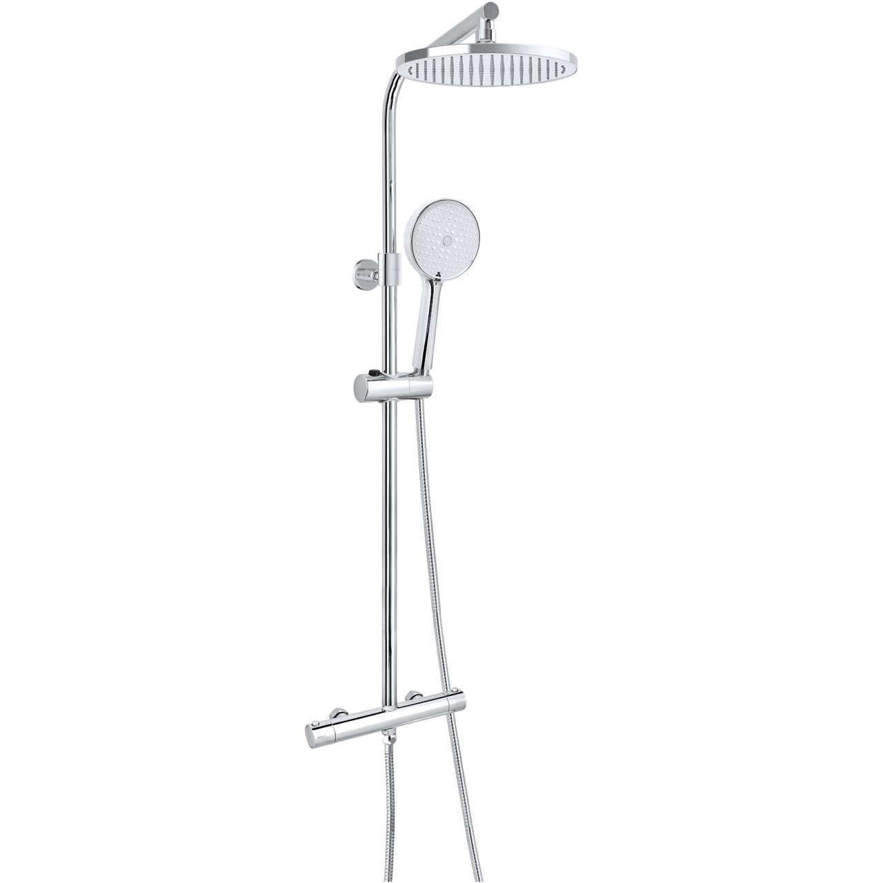 Overhead shower set EuroPulse Chrome
