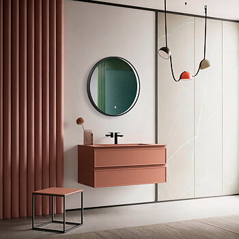LED bathroom mirror round Ø60 cm