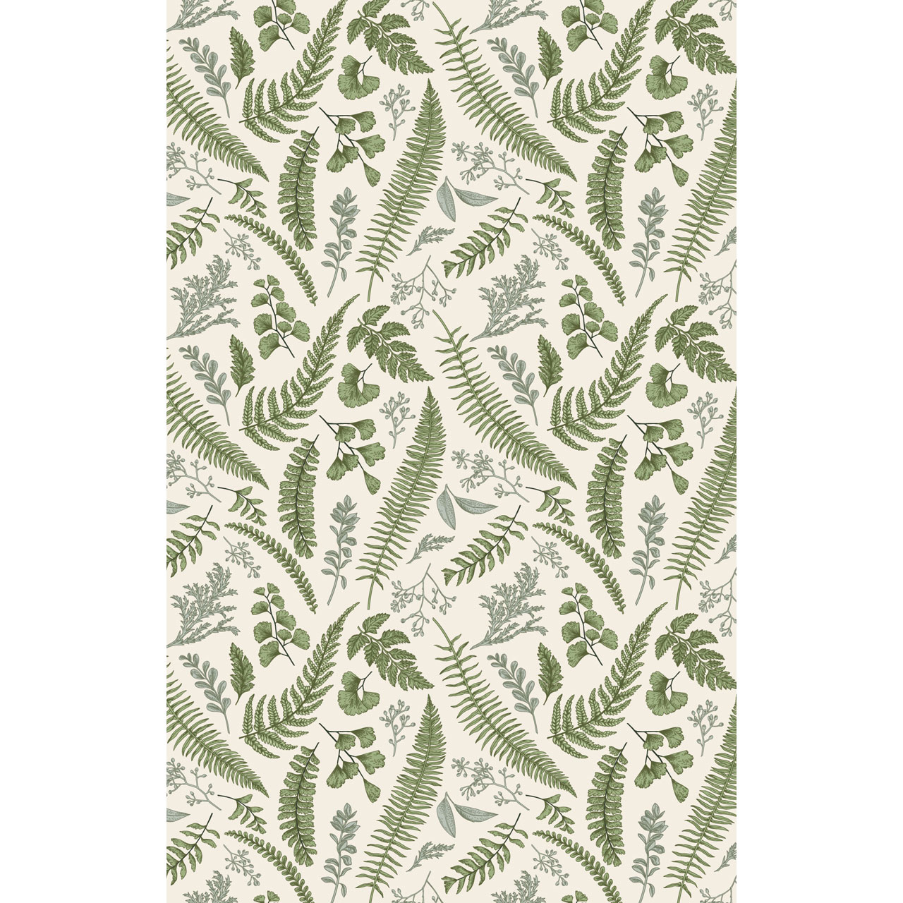 Duschy Shower curtain Green species
