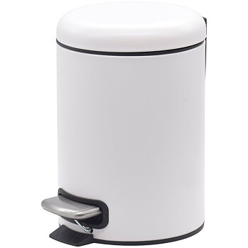 Pedal bin Classic 3L White