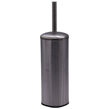 Toilet brush with lid Classic Chrome