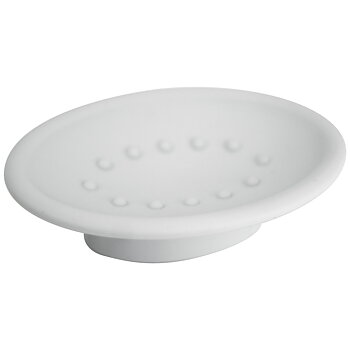 Belizza white soap dish