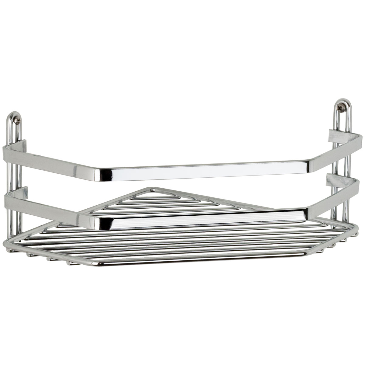 Wireshelf Satina corner 1-tier (chrome)