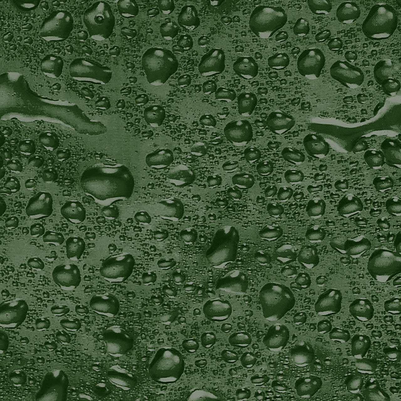 Duschy Shower curtain Water dark green - 2