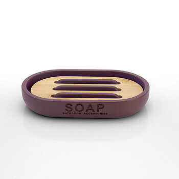Nature wine red soap dish