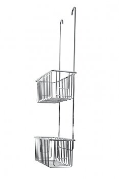Duschy Blandarkorg Twin krom rostfritt stål 160C/C