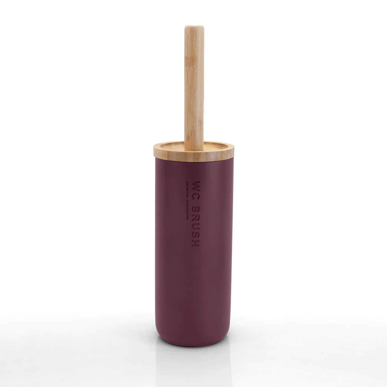 Nature wine red toilet brush