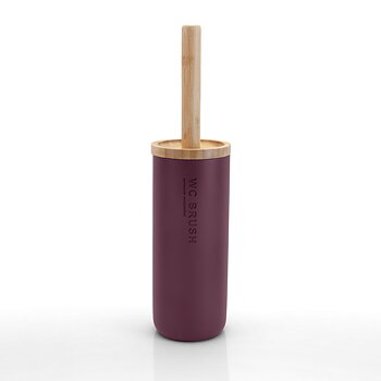 Nature wine red toilet brush