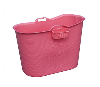 Demerx Portabelt sittbadkar cerise