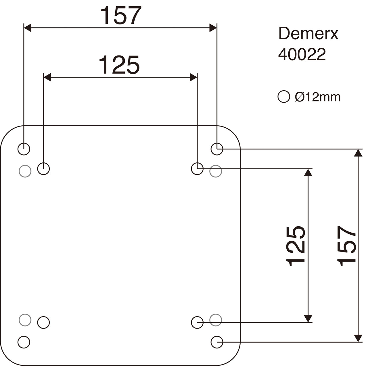 Demerx Jordankare 40022 till Sunny utedusch - 2
