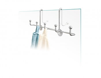 Demerx Kabinkrokar Kabina Towel för rakt glas, krom
