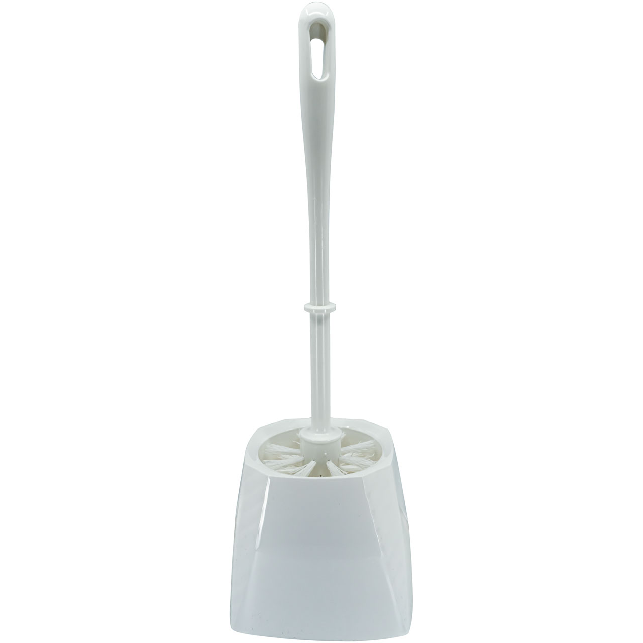 Demerx Toaborste med plastkopp, vit
