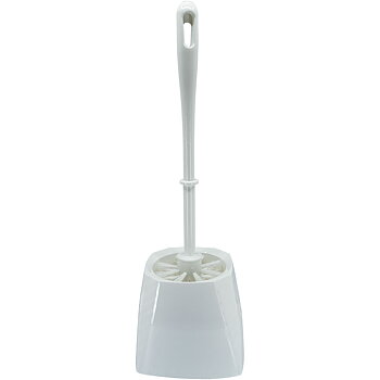 Demerx Toaborste med plastkopp, vit