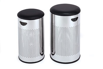 Demerx Tvättkorg Sittbar, set om 2